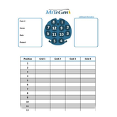 Cryo-EM Puck and Storage Cane Log Sheets