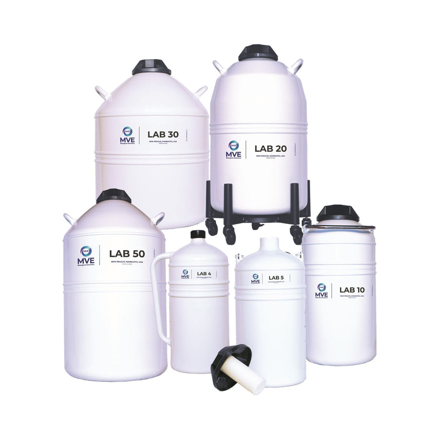 MVE Lab Series LN2 dewars – full series