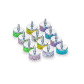 Bulk Storage Grid Box – 12-Pack, Assorted, With Metal Pin Lid