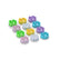 8-Pocket Grid Box – 12-Pack, Assorted, Without Lid