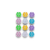 8-Pocket Grid Box – 12-Pack, Assorted, With Plastic Pin Lid (view 2)