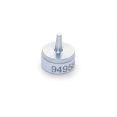 Bulk Storage Grid Box – White, With Metal Pin Lid