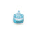 Bulk Storage Grid Box – Blue, With Plastic Pin Lid