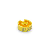 Bulk Storage Grid Box – Yellow, Without Lid