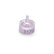 Bulk Storage Grid Box – Pink, With Plastic Pin Lid