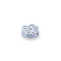 8-Pocket Grid Box – White, Without Lid