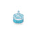 8-Pocket Grid Box – Blue, With Plastic Pin Lid
