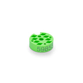 8-Pocket Grid Box – Green, Without Lid
