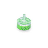 8-Pocket Grid Box – Green, With Plastic Pin Lid