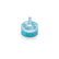 8-Pocket Autogrid Box – Blue, With Plastic Pin Lid