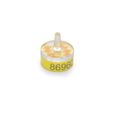 8-Pocket Autogrid Box – Yellow, With Plastic Pin Lid
