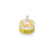 8-Pocket Autogrid Box – Yellow, With Plastic Pin Lid