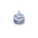 Metal Universal HPF & Grid Box – Grey, With Plastic Pin Lid