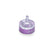 Metal Hybrid Grid Box – Purple, With Plastic Pin Lid