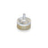 Metal Hybrid Grid Box – Yellow, With Plastic Pin Lid