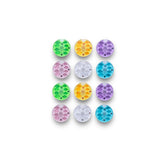 Hybrid Grid Box – 12-Pack, Assorted, With Plastic Pin Lid (view 2)