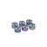 Metal Hybrid Grid Box – 6-Pack, Assorted, With Low Profile Lid