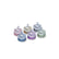 Metal Hybrid Grid Box – 6-Pack, Assorted, With Plastic Pin Lid