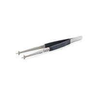 NanoSoft insulated Autogrid tweezer with black insulating coating