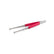 NanoSoft insulated Autogrid tweezer with red insulating coating